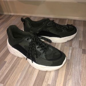Camo stylish platform sneakers